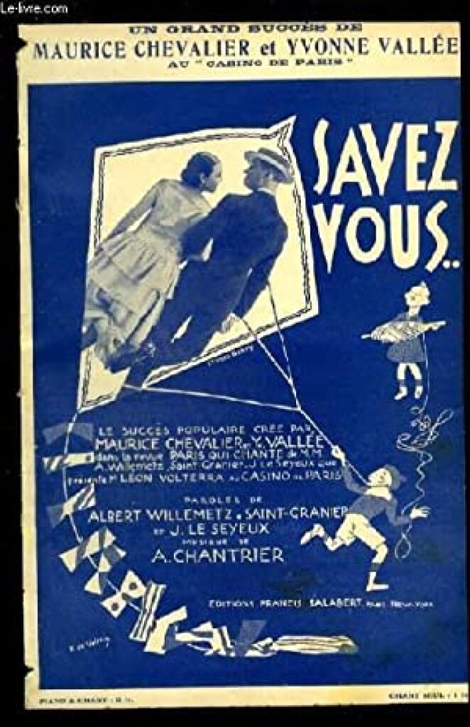 Savez-Vous ! Varioustes Chant Seul